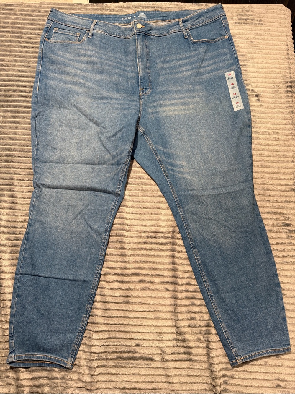 Old Navy Plus Size 28 Blue Stretch Rockstar High Rise Skinny Jeans